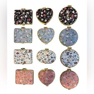 Soft Cloth Double Sided Flower Mirrors